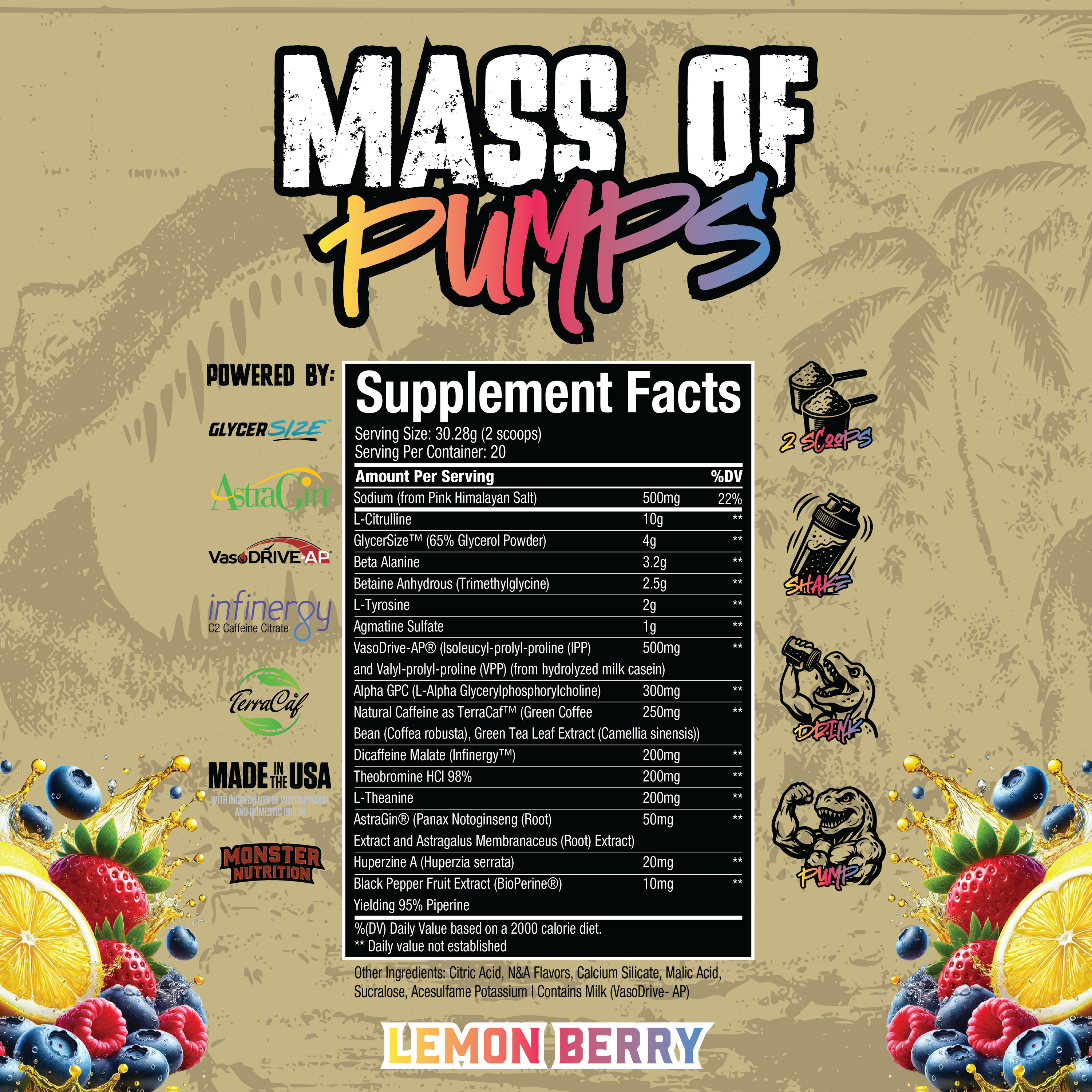 Mass of Pumps